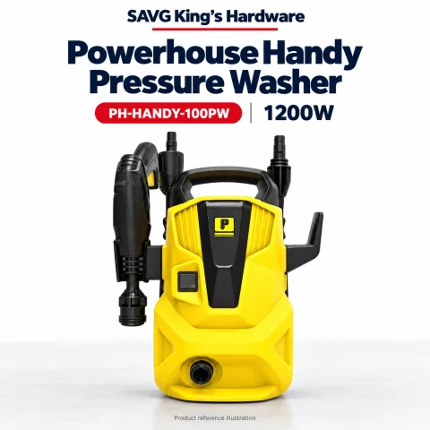 Powerhouse Handy Pressure Washer PH-HANDY-100PW 1200W product reference illustration