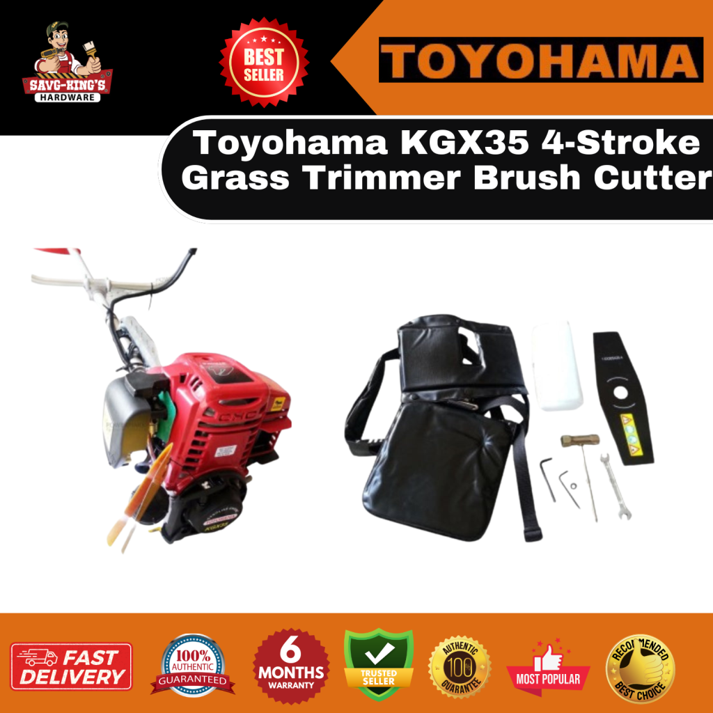 Toyohama KGX35 4-Stroke Grass Trimmer Brush Cutter