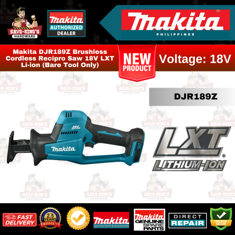 Makita DJR189Z Brushless Cordless Recipro Saw 18V LXT® Li-ion (Bare Tool Only)