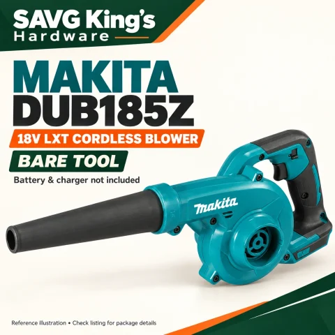 Makita DUB185Z 18V LXT Cordless Blower — Bare Tool — reference illustration