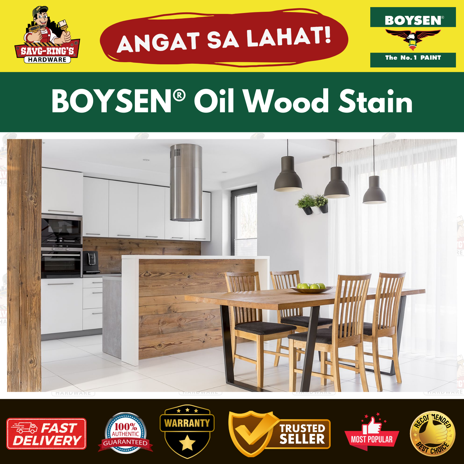 BOYSEN® Oil Wood Stain - Image 2