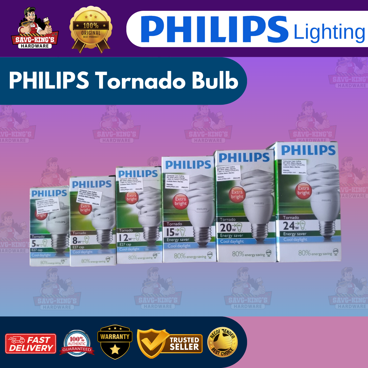 Philips Tornado Bulb - Image 2