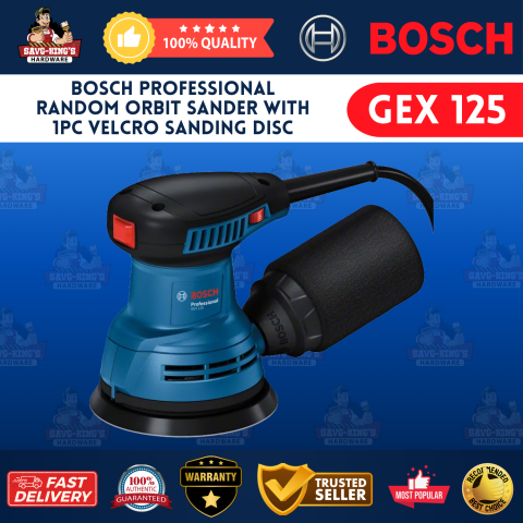 Bosch GEX 125 Professional Random Orbit Sander