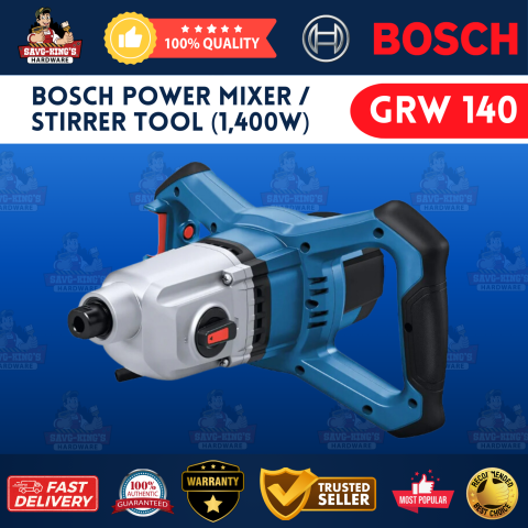 Bosch GRW 140 Professional Power Mixer / Stirrer Tool (1,400W)