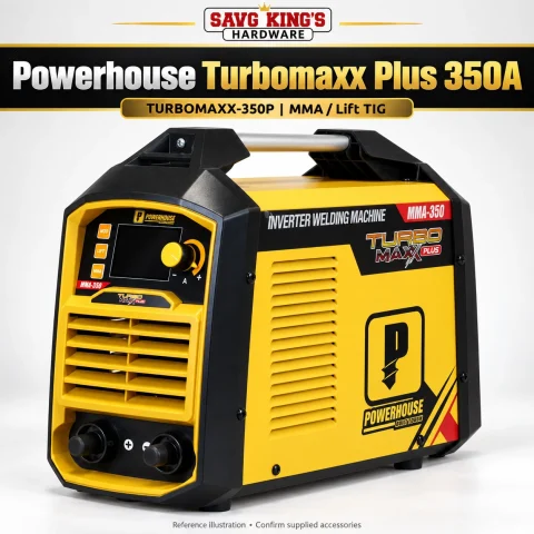 TURBOMAXX-350P welding machine — original reference illustration by SAVG King’s Hardware
