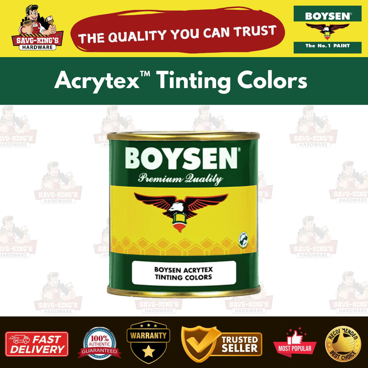 BOYSEN® Acrytex™ Tinting Colors