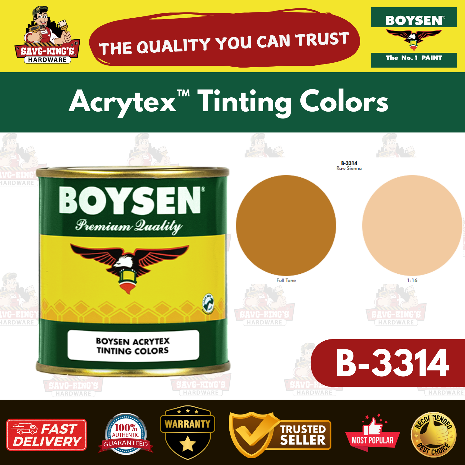 BOYSEN® Acrytex™ Tinting Colors - Image 4