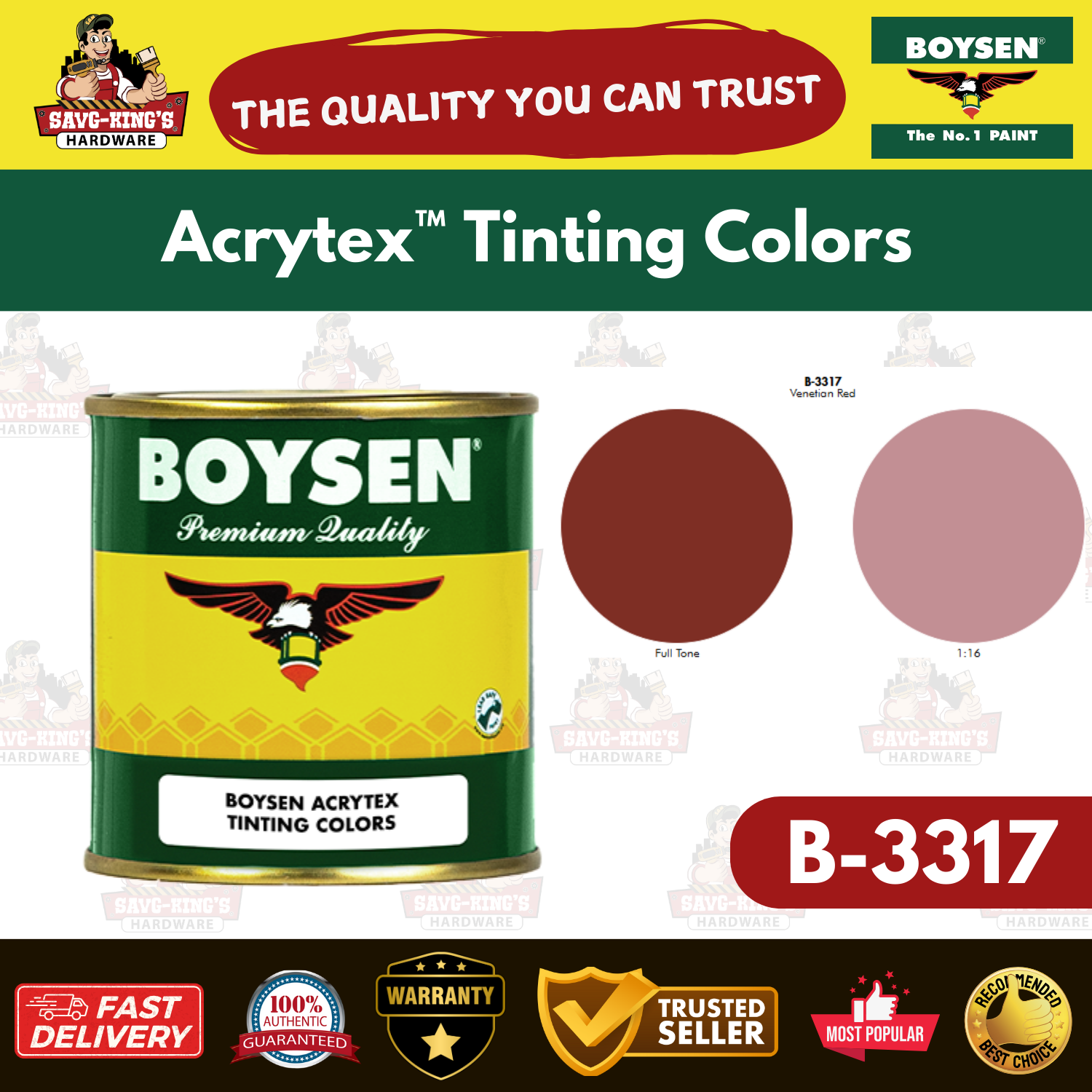 BOYSEN® Acrytex™ Tinting Colors - Image 6