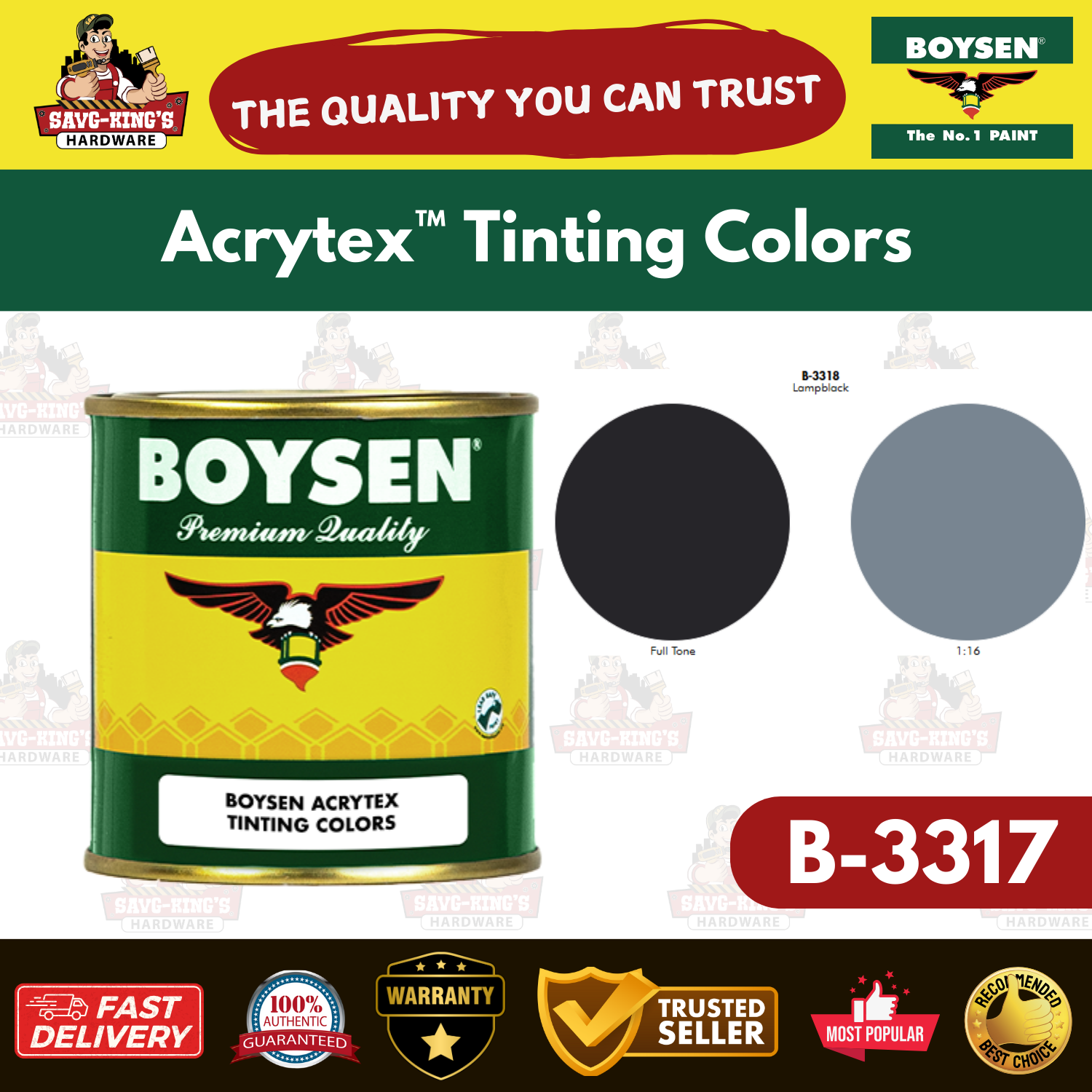 BOYSEN® Acrytex™ Tinting Colors - Image 7