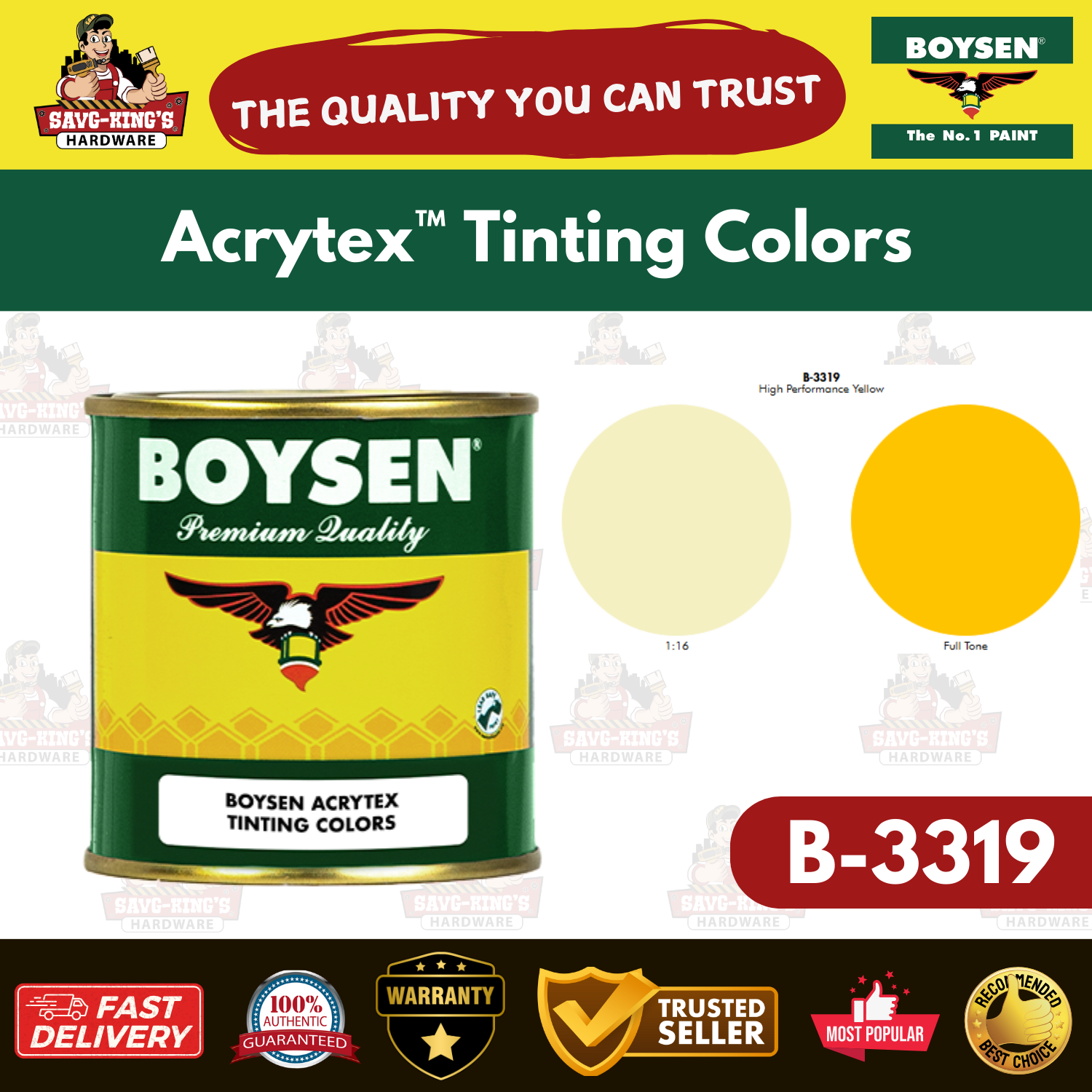 BOYSEN® Acrytex™ Tinting Colors - Image 8