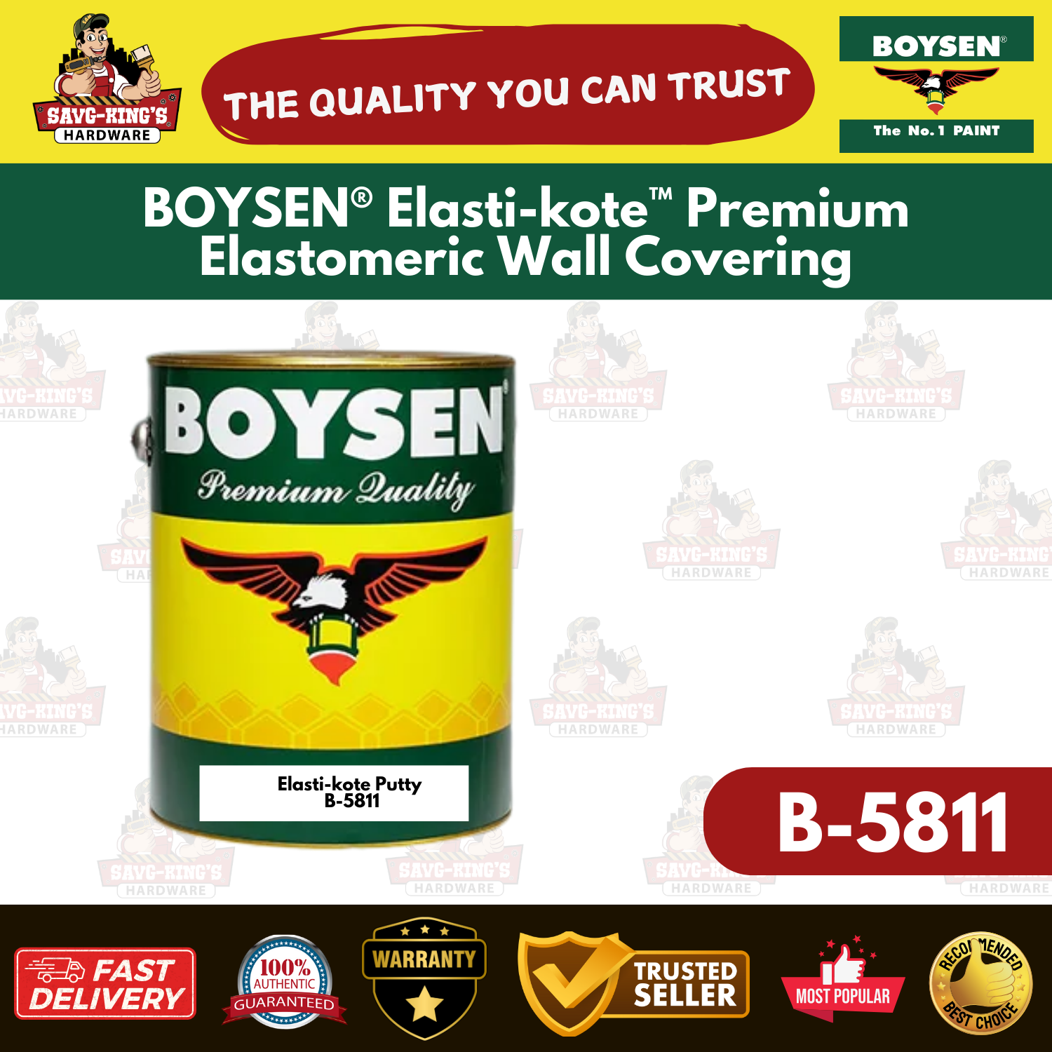 BOYSEN® Elasti-kote™ Premium Elastomeric Wall Covering - Image 4