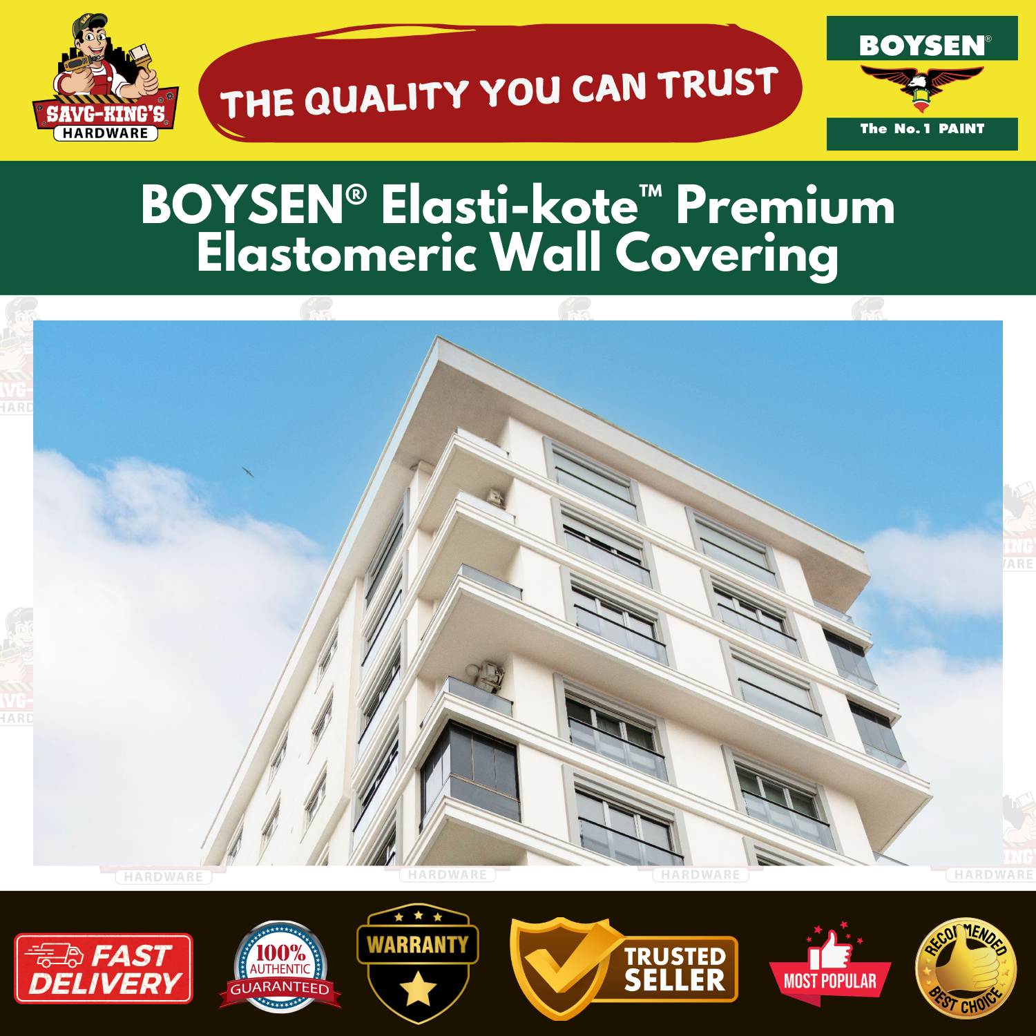 BOYSEN® Elasti-kote™ Premium Elastomeric Wall Covering - Image 6