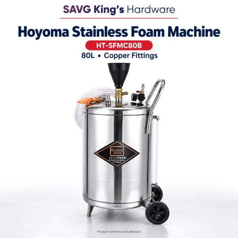 Hoyoma Stainless Foam Machine HT-SFMC80B 80L Copper Fittings product reference illustration