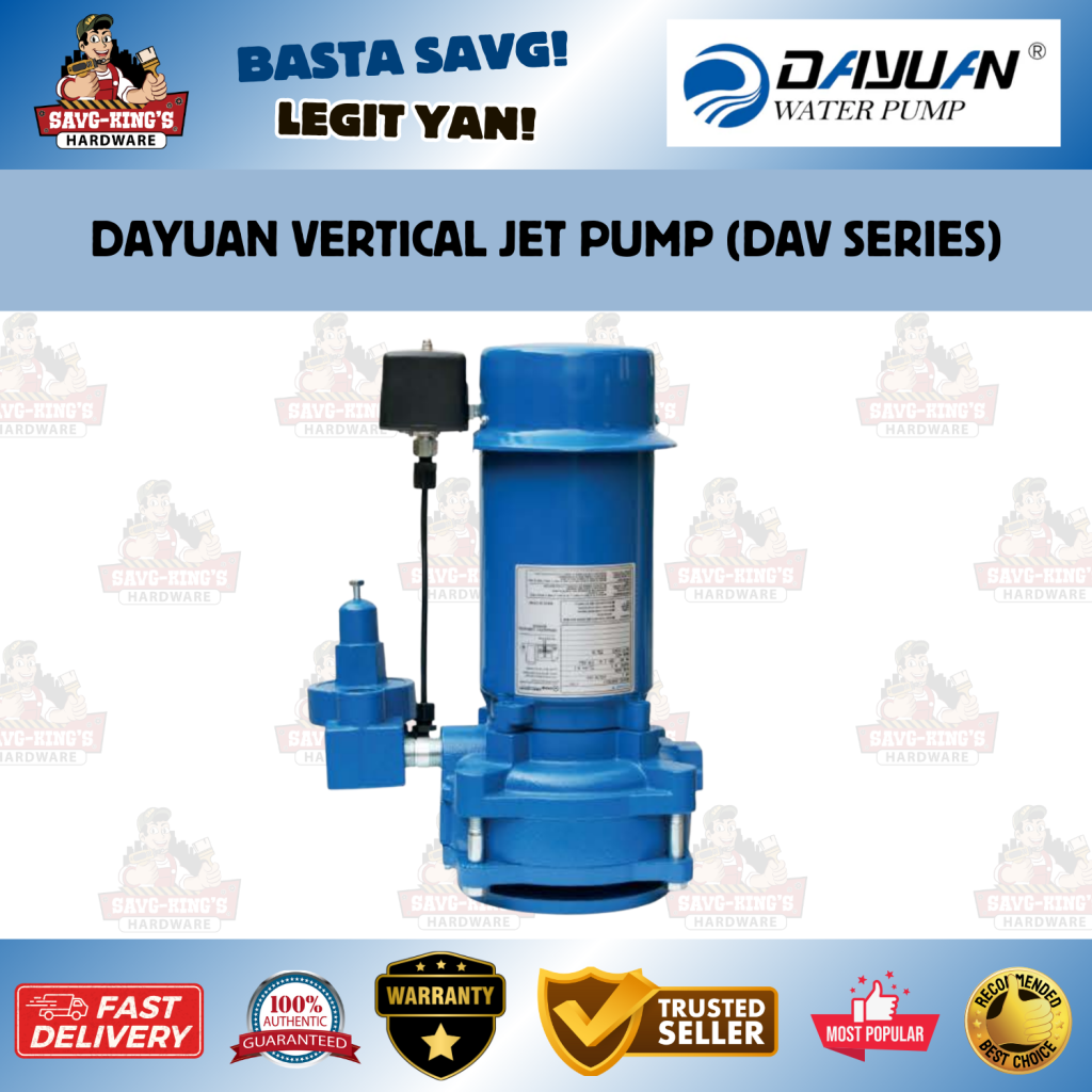 DAYUAN VERTICAL JET PUMP (DAV SERIES)