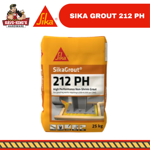 SikaGrout 212 25KG High Strength, Shrinkage Compensated, Cementitious Sika Grout Floor