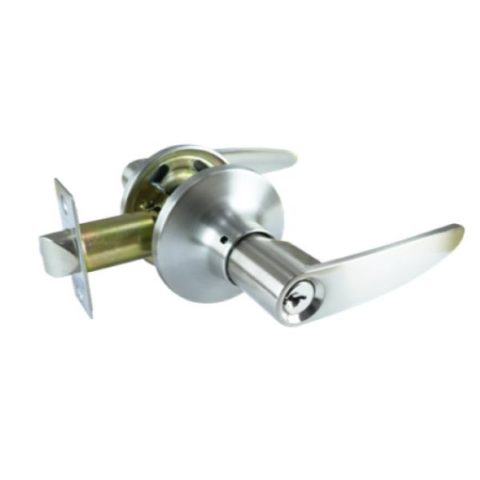 Argo ARG5000TUS15 tubular entrance straight satin nickel lever set