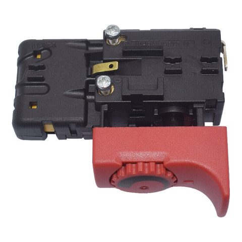 Bosch switch replacement part 1607200270 with red trigger
