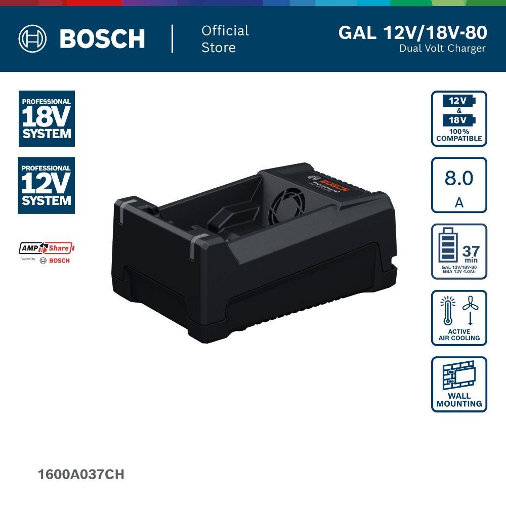 Bosch GAL 12V/18V-80 1600A037CH product photo