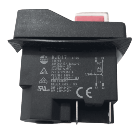 Bosch GTS 254 table-saw KEDU KJD17 switch original part number 160720037L