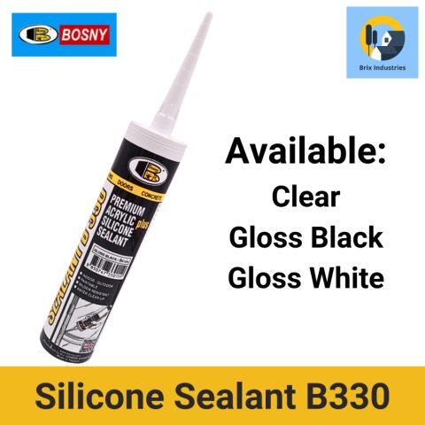 Bosny B330 premium acrylic silicone sealant 300mL family reference