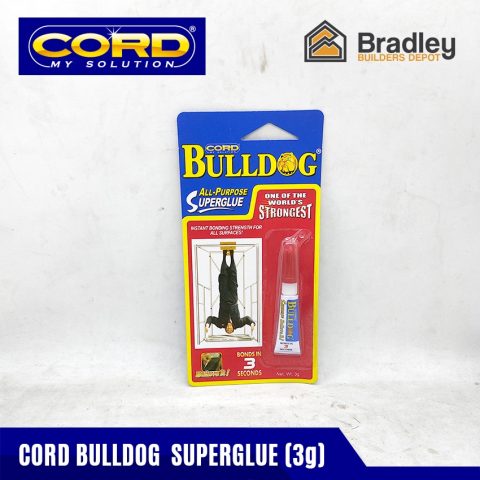 Cord Bulldog all-purpose superglue 3g
