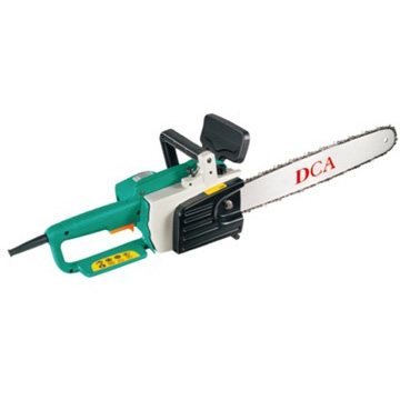 DCA AML02-405 1300 W electric chainsaw model reference; third-party media permission unverified