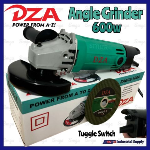 DZA ZAG02-100A 4-inch 600W angle grinder