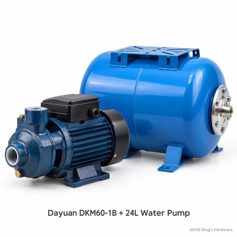 Dayuan DKM60-1B with 24L tank — recreated illustration; indicative image, actual model may vary