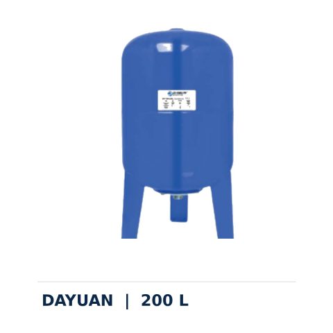 Dayuan vertical bladder tank DY-VBT200, capacity 200 L, catalog product photo