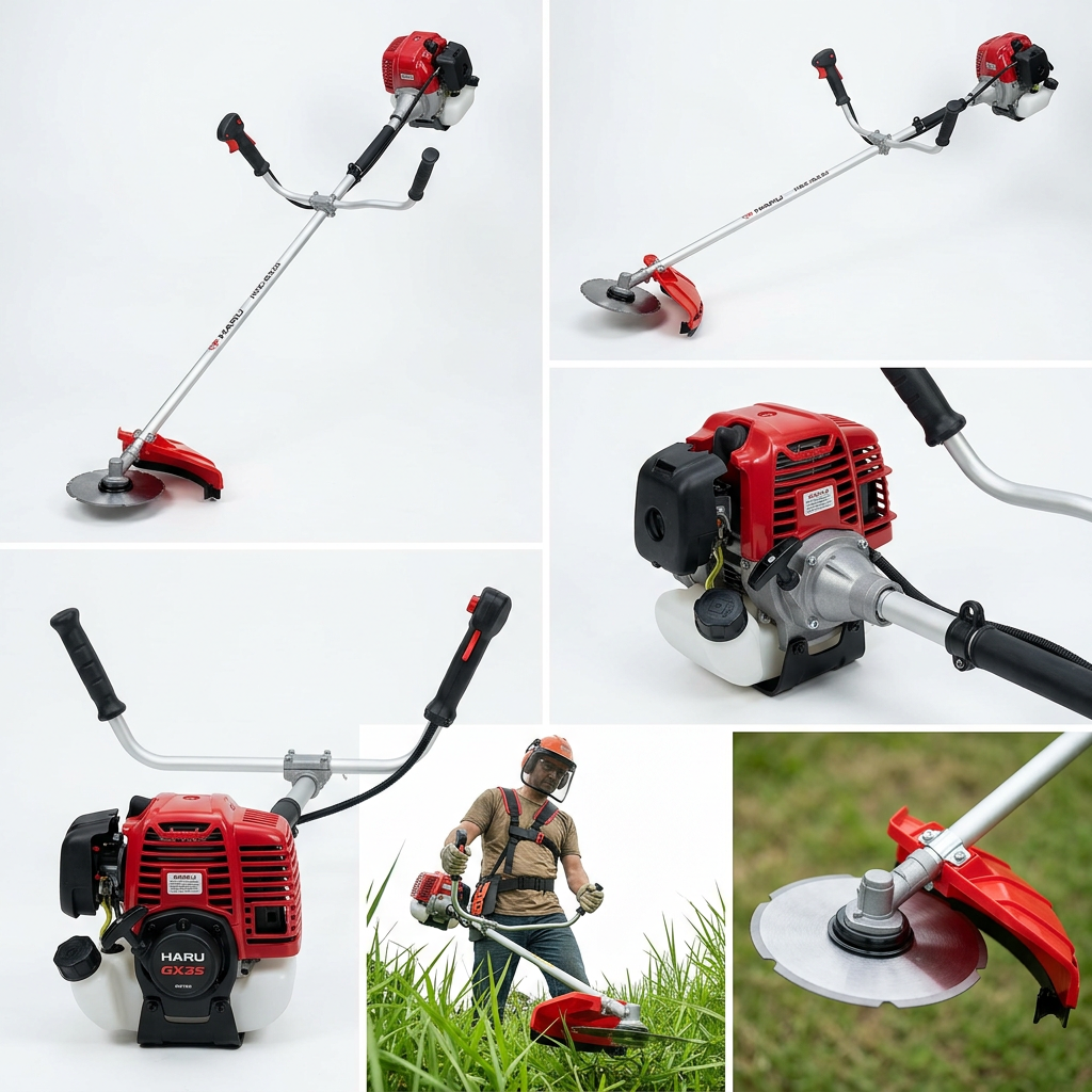 AI reference illustration of Haru HBC-GX35 GX35 brush cutter – gallery image 3