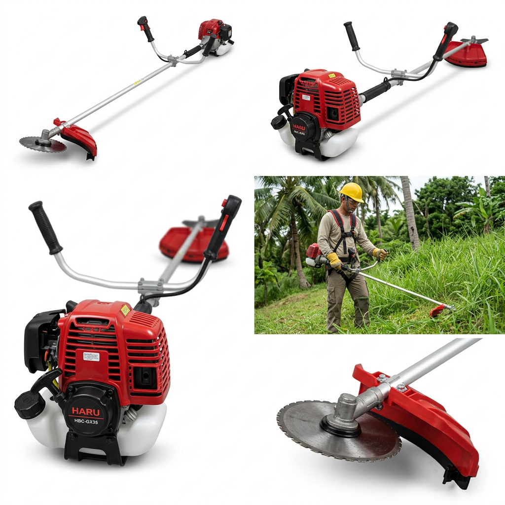 AI reference illustration of Haru HBC-GX35 GX35 brush cutter – gallery image 5