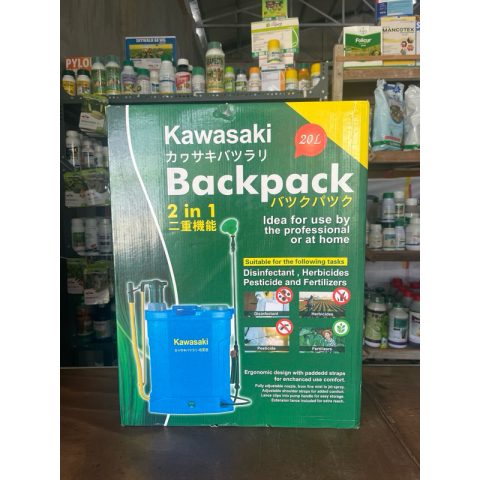 Kawasaki 20L 2-in-1 battery and manual knapsack sprayer