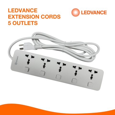 LEDVANCE 3m Extension Cord 4-Gang