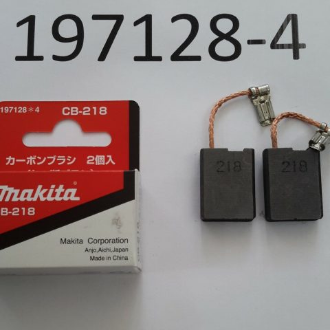 Makita CB-218 carbon brush set 197128-4