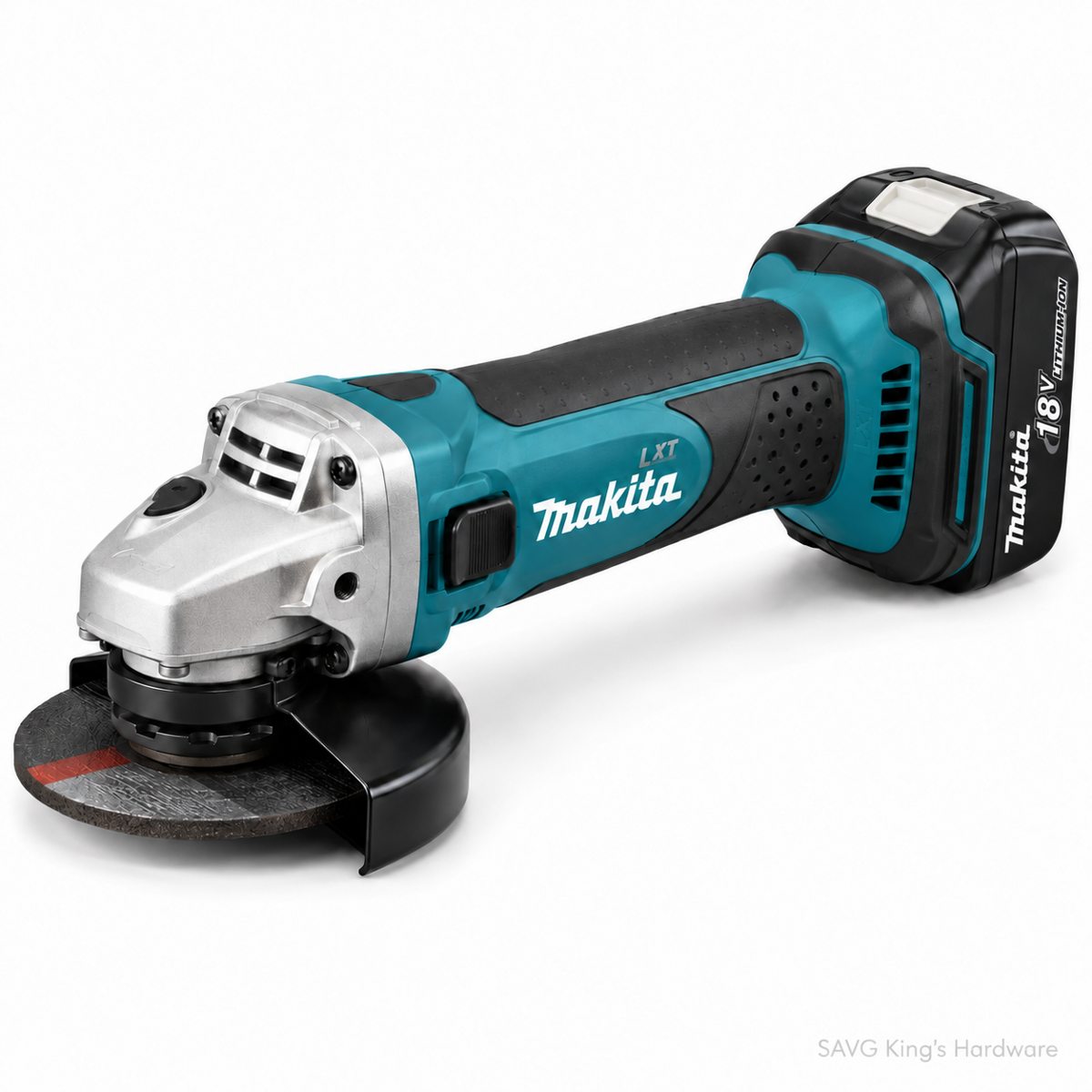 Makita DGA402RF 18V LXT cordless angle grinder main product view