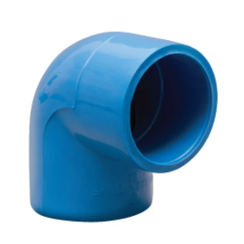 Moldex Blue PVC-U plain elbow fitting
