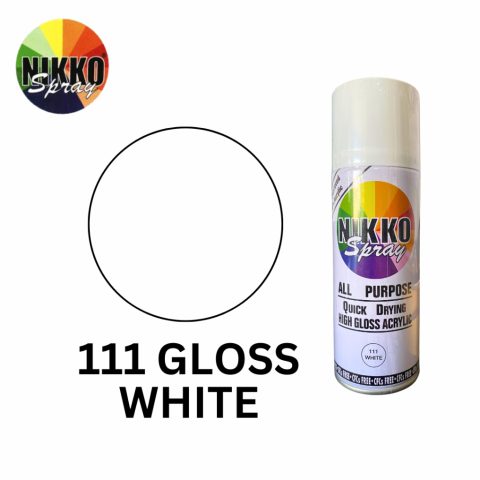 Nikko Spray Paint 111 White 400cc