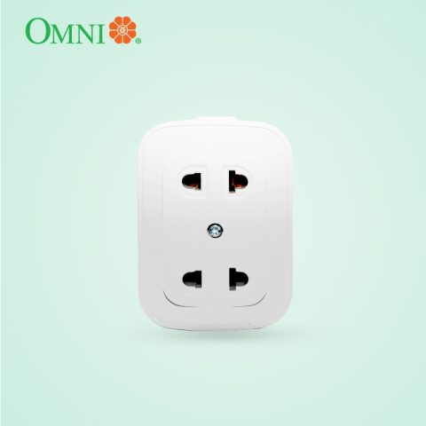 OMNI WSO-002 2 gang surface convenience outlet