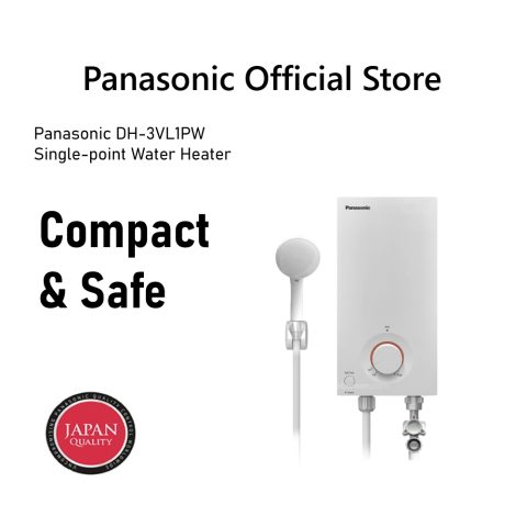 Panasonic DH-3VL1PW single-point electric water heater