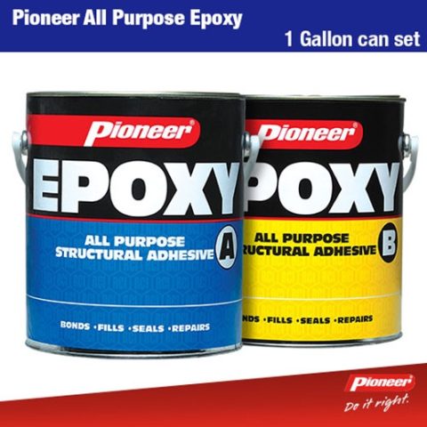 Pioneer All Purpose Epoxy one gallon can set
