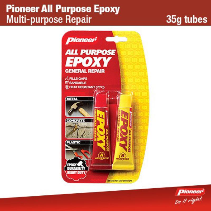Pioneer All Purpose Epoxy 35g tube set