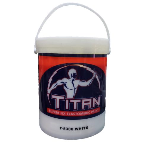 Titan Superflex T5300 White elastomeric paint
