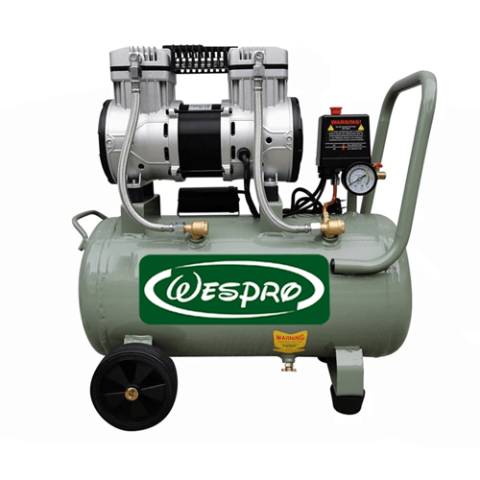 Wespro WAC24-2 oil-less air compressor 2HP 24L