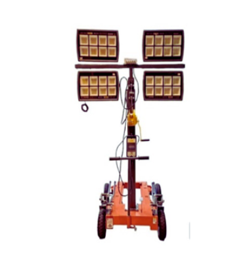 Yamato YSMLV-400 four-head LED lighting tower, without generator, actual SAVG King's product photo