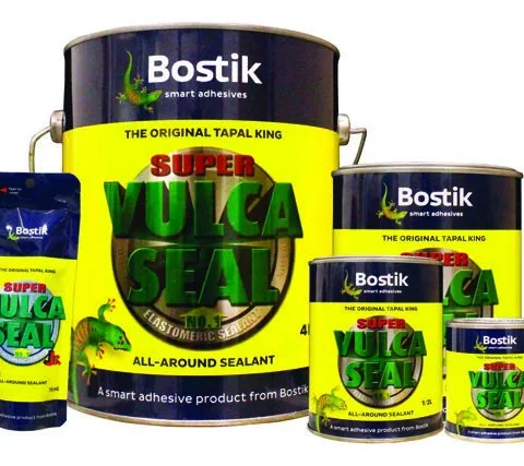 Bostik Super Vulcaseal manufacturer reference showing several pack sizes; only the selected pack is sold, not a bundle