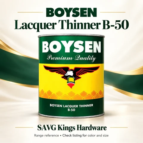 Boysen Lacquer Thinner B-50 representative packaging; check listing for exact color and size; additional components are separate unless specified