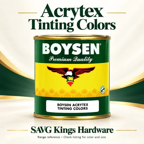 Boysen Acrytex Tinting Colors representative packaging; check listing for exact color and size; additional components are separate unless specified