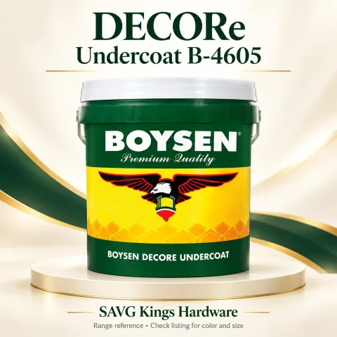 Boysen DECORe Undercoat B-4605 representative packaging; check listing for exact color and size; additional components are separate unless specified