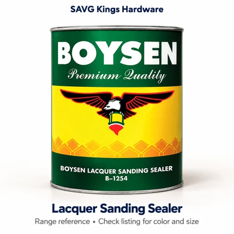 Boysen Lacquer Sanding Sealer representative packaging; check listing for exact SKU, color and size