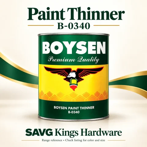 Boysen Paint Thinner B-0340 representative packaging; check listing for exact color and size; additional components are separate unless specified